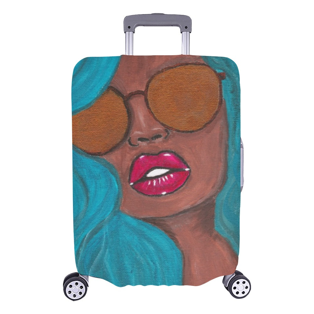 Teal-lishes Luggage cover Luggage Cover/Large 26"-28"