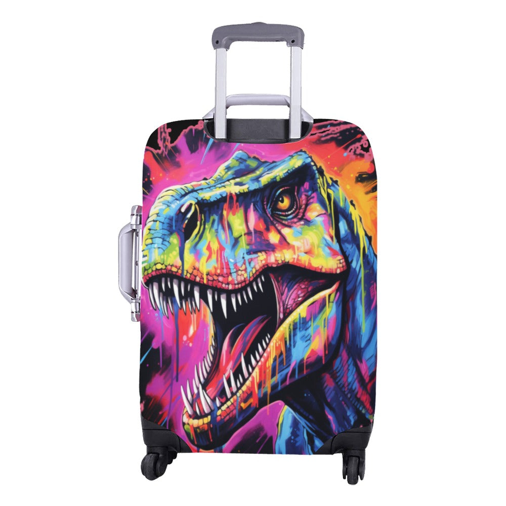 Punk Rock T-Rex - Luggage Cover Luggage Cover/Medium 22"-25"