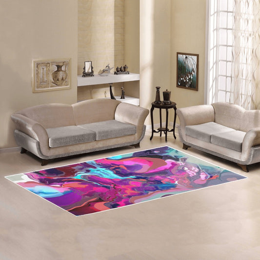 Marblelous Runner Area Rug 7'x3'3''