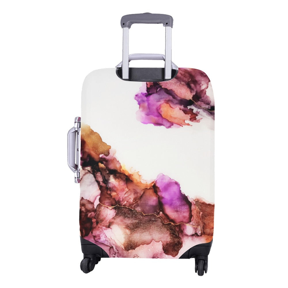 Cotton Candy Dream Luggage Cover Luggage Cover/Medium 22"-25"