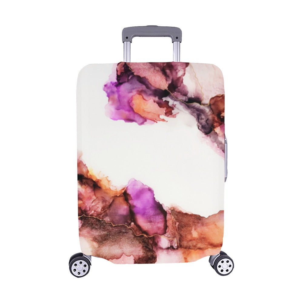 Cotton Candy Dream Luggage Cover Luggage Cover/Medium 22"-25"