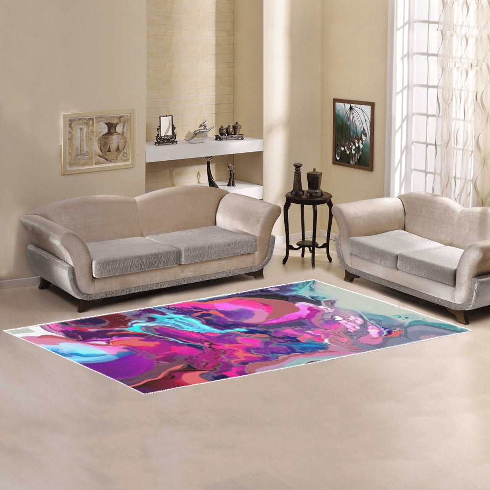 Marblelous Runner Area Rug 9'6''x3'3''