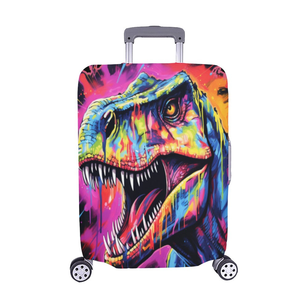 Punk Rock T-Rex - Luggage Cover Luggage Cover/Medium 22"-25"