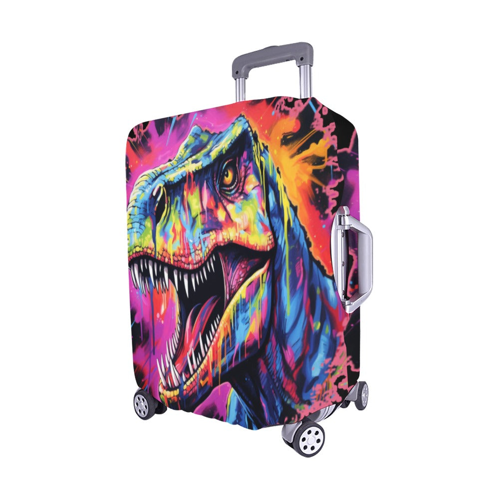 Punk Rock T-Rex - Luggage Cover Luggage Cover/Medium 22"-25"