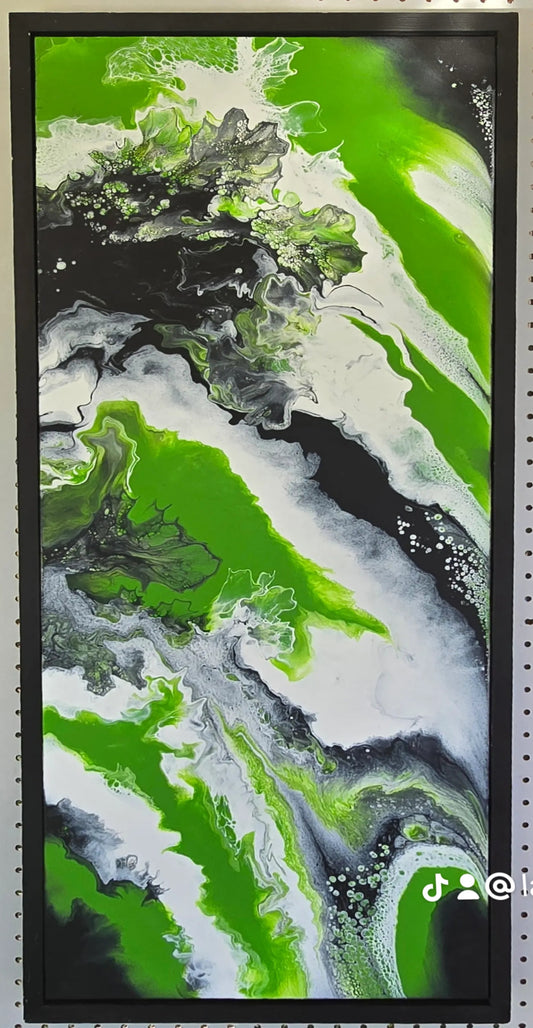 The HULK - 18"X 40" Canvas Painting