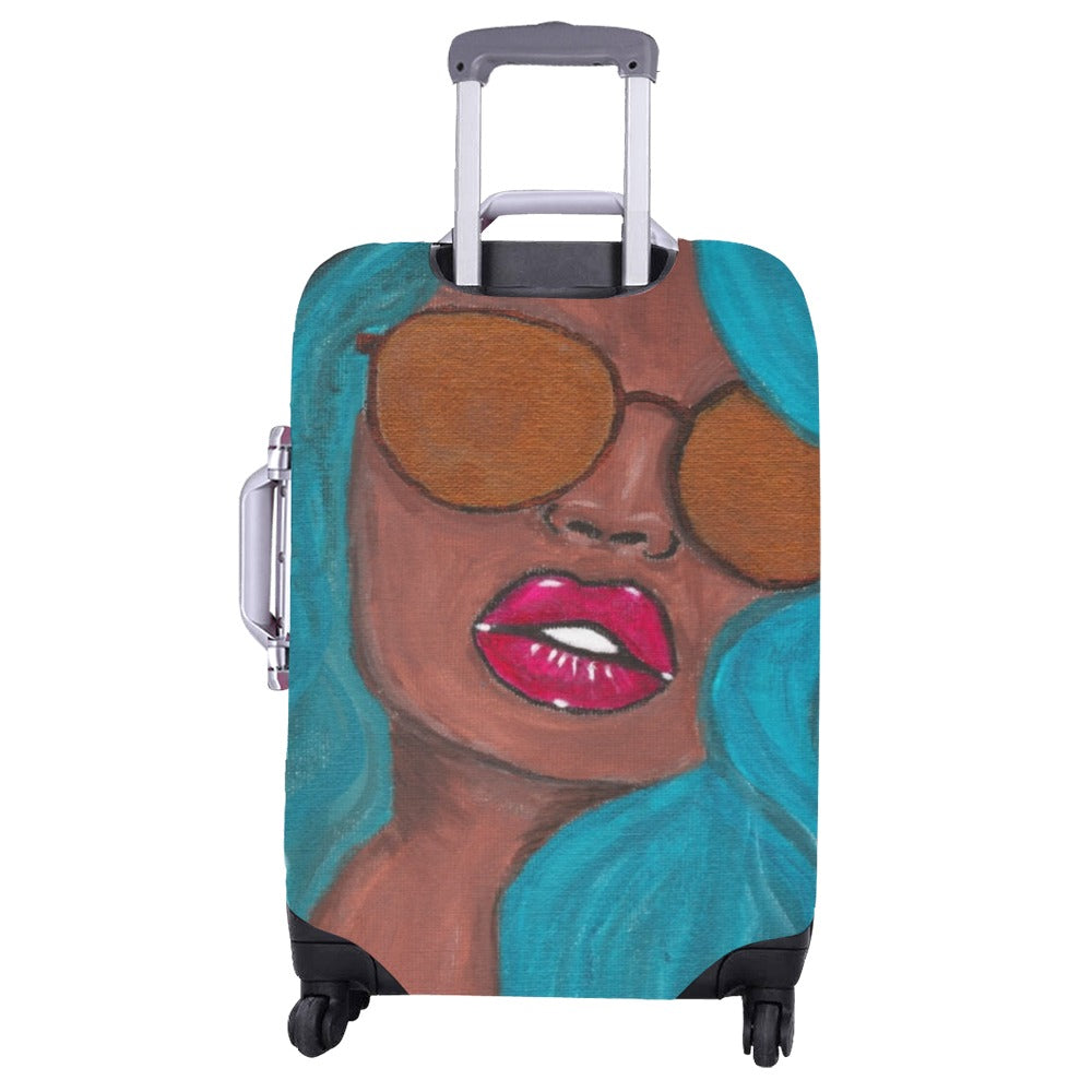 Teal-lishes Luggage cover Luggage Cover/Large 26"-28"