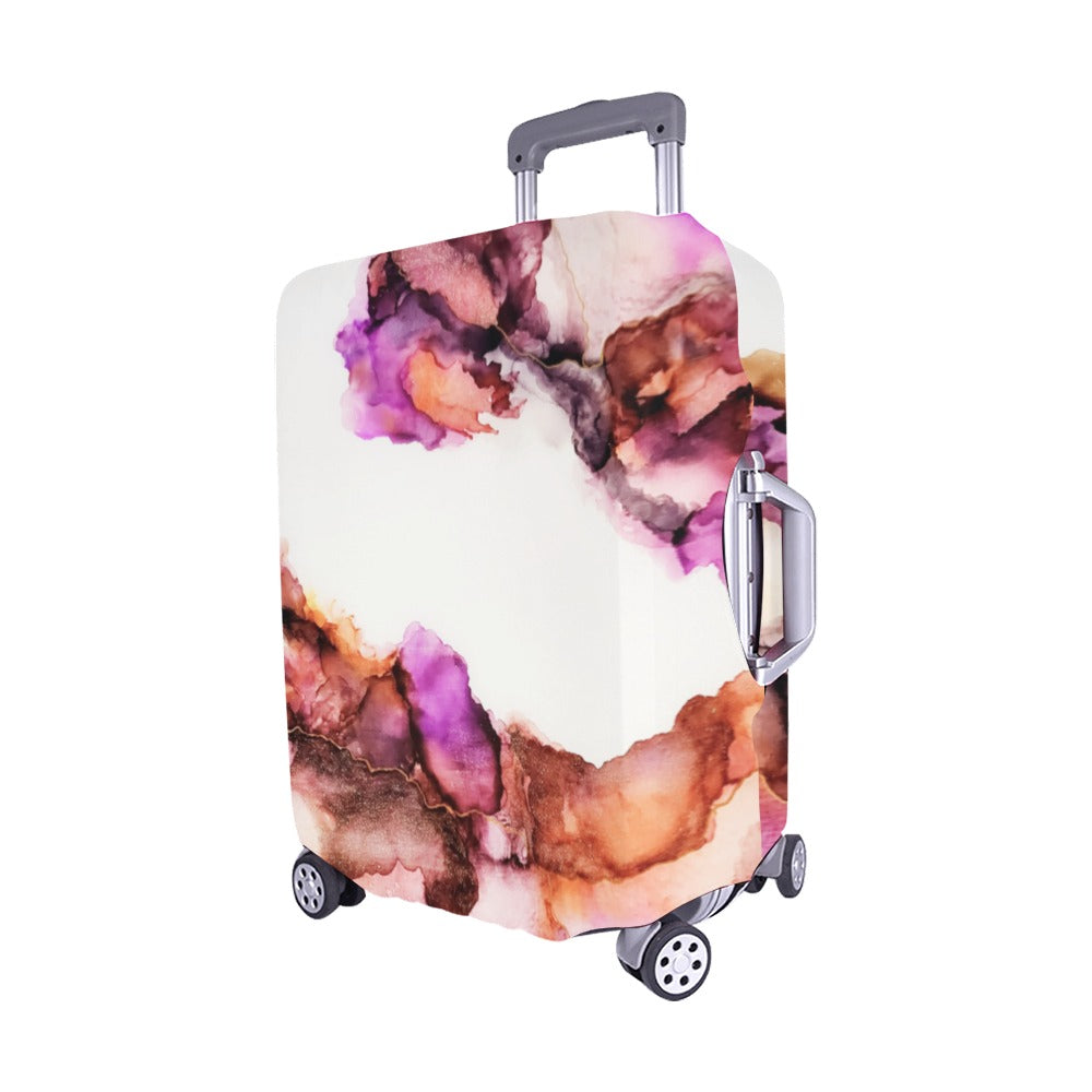 Cotton Candy Dream Luggage Cover Luggage Cover/Medium 22"-25"